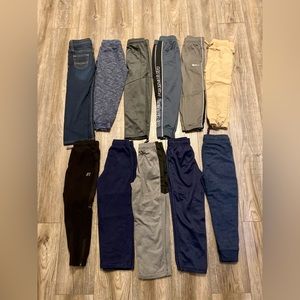 *5/5t Bundle. 11 pull on pants.  3 long sleeve tshirts